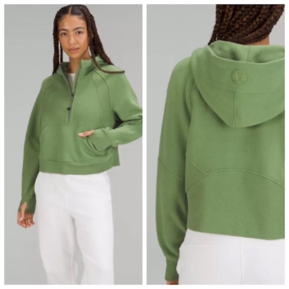 Scuba Oversized Half-Zip Hoodie XS/S